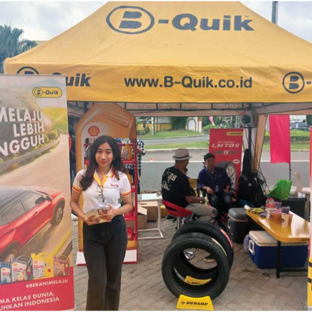 Launching Bquick outlet Shell Indonesia