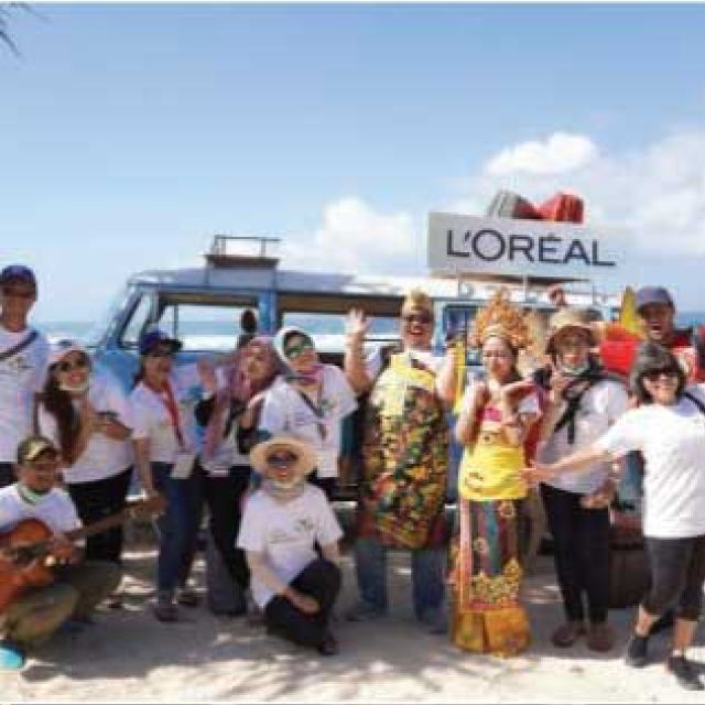 Loreal Indonesia goes to Bali