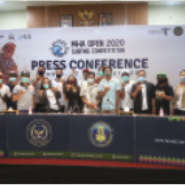 Wonderful Indonesia, Hybrid Press Conference MHA Open 2020 Surfing Competition